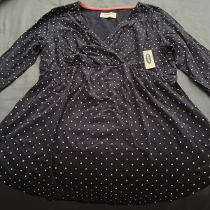NWT maternity blouse